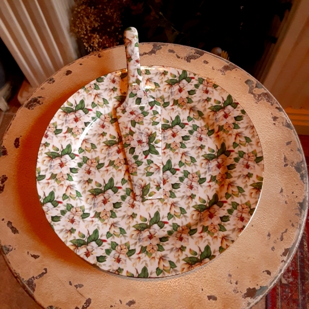 Formalities by Baum, Floral Porcelain Serving Set